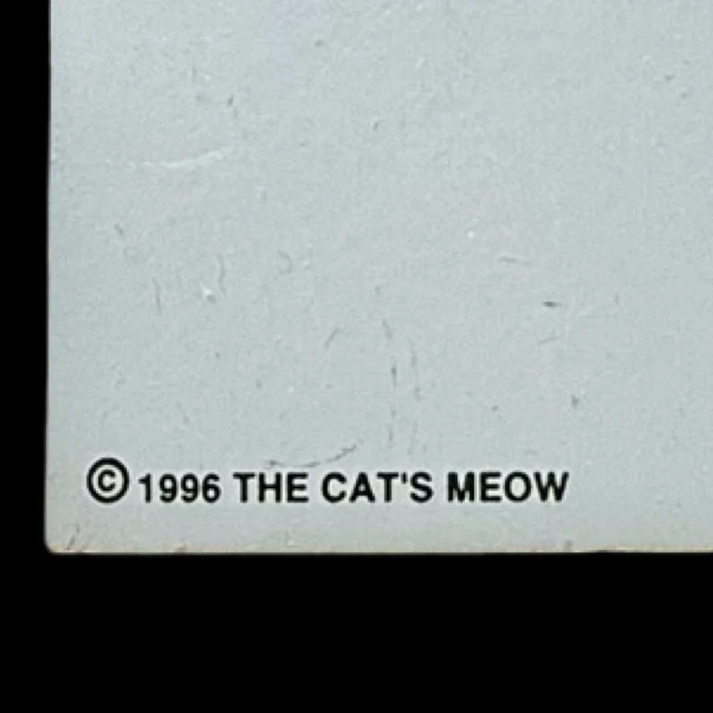 Cat's‎ Meow Rainbow Row #7 Charleston, South Carolina Faline Signed 1999